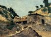 Поль Сезанн - Пейзаж с водяной мельницей 1871