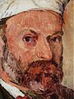 Self-portrait with white turbaned detail 1882
