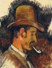 Man with Pipe 1892-1896