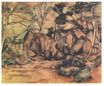 Woodland with boulders 1893