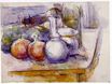 Still life with carafe sugar bowl bottle pommegranates and watermelon 1902