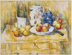Поль Сезанн - Натюрморт с яблоками и кувшином для молока 1904
