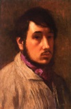 Эдгар Дега - Автопортрет 1857-1858