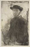 Эдгар Дега - Автопортрет 1857
