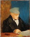 Эдгар Дега - Портрет Рене-Хилера Дега, дед художника 1857