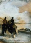 Эдгар Дега - Два всадника на озере 1861