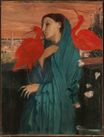 Эдгар Дега - Молодая женщина и ибисы 1861