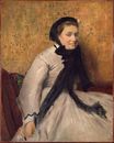 Эдгар Дега - Портрет дамы в сером 1865