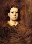 Эдгар Дега - Портрет мадам Эдмондо Морбийи 1865
