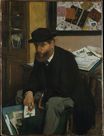 Эдгар Дега - Коллекционер картин 1866