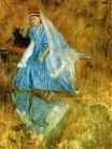 Эдгар Дега - Мадемуазель Фиокр на балете 1868