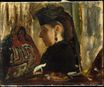 Эдгар Дега - Мадемуазель Мари Дихо 1868