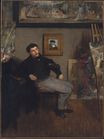 Эдгар Дега - Портрет Джеймса Тиссо 1868