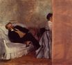 Эдгар Дега - Месье и мадам Эдуард Мане 1869