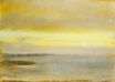 Эдгар Дега - Морской пейзаж, закат 1869
