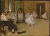 Эдгар Дега - Танцевальный класс 1871