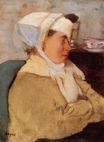 Эдгар Дега - Женщина с повязкой 1873