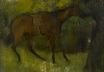 Эдгар Дега - Лошадь привязана к дереву 1873-1880