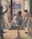 Эдгар Дега - Три танцовщицы в студии 1874