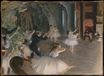 Эдгар Дега - Репетиция на балетной сцене 1874