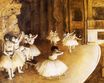 Эдгар Дега - Балетная репетиция на сцене 1874