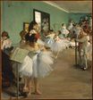 Эдгар Дега - Танцевальный класс 1874