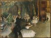 Эдгар Дега - Репетиция на балетной сцене 1874