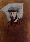 Эдгар Дега - Портрет Юджина Мане, этюд 1875