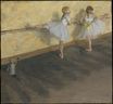 Эдгар Дега - Танцовщицы занимаются у станка 1877
