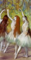 Эдгар Дега - Танцовщицы в зеленом 1878