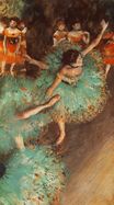 Эдгар Дега - Зеленая танцовщица 1879