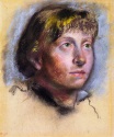 Эдгар Дега - Голова женщины 1880-1885