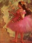 Эдгар Дега - Танцовщица в розовом платье 1880