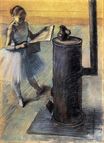 Эдгар Дега - Танцовщица отдыхает 1880