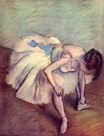 Эдгар Дега - Сидящая танцовщица 1882