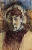 Эдгар Дега - Портрет мадам Эрнест Мей 1882