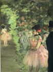 Эдгар Дега - Танцовщицы за кулисами 1883