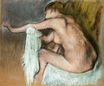 Эдгар Дега - Женщина вытирает руку 1884