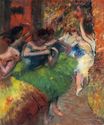 Эдгар Дега - Танцовщицы за кулисами 1885