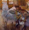 Эдгар Дега - Танцовщицы отдыхают 1885