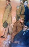 Эдгар Дега - Шесть друзей художника 1885