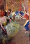 Эдгар Дега - Балетная сцена 1885