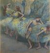 Эдгар Дега - Балерины в оранжевых пачках 1890