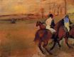Эдгар Дега - Лошади и жокеи 1890