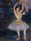 Эдгар Дега - Танцовщица с поднятыми руками 1891