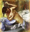 Эдгар Дега - Женщина моет грудь 1892