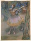 Эдгар Дега - Две Танцовщицы 1893