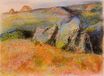 Эдгар Дега - Пейзаж с камнями 1893