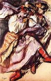 Эдгар Дега - Две русские танцовщицы 1895
