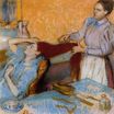 Эдгар Дега - Женщину причесывают 1895